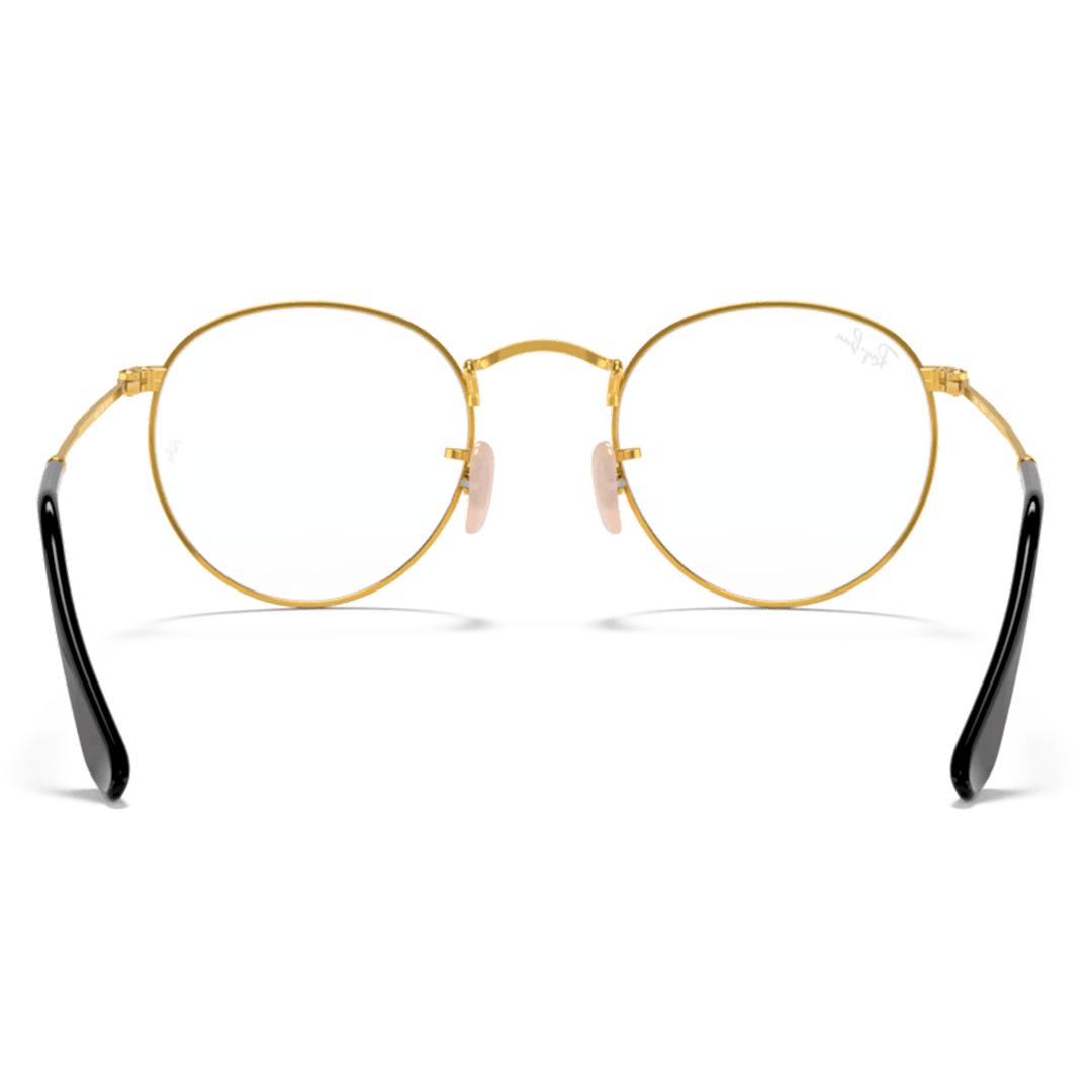 Ray Ban RB3447V ROUND Negro sobre Dorado