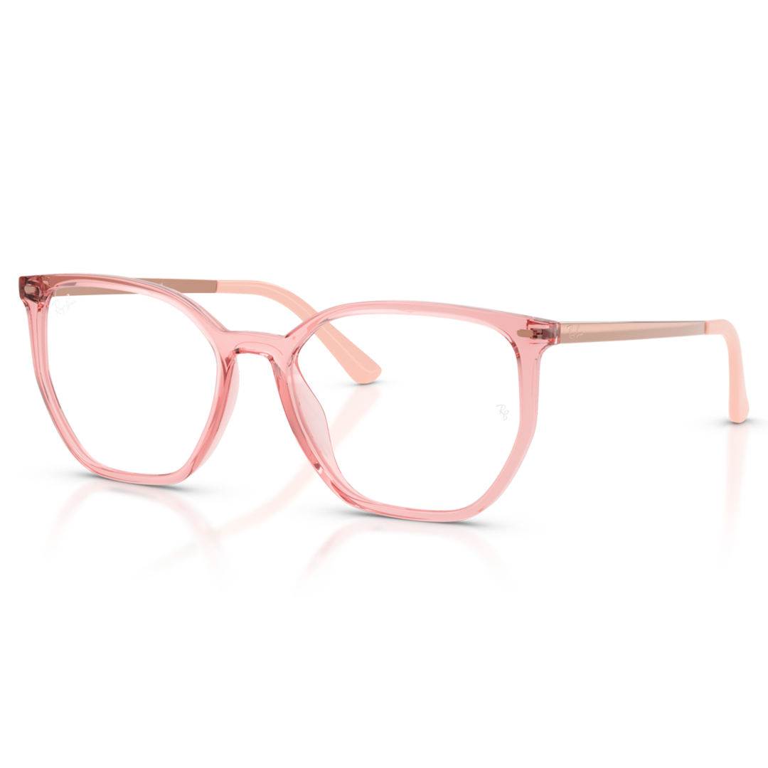 Ray Ban RB7268L Rosa Claro Traslúcido
