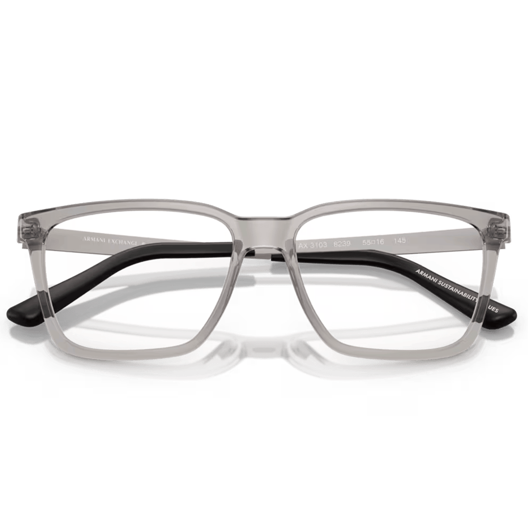 Armani Exchange AX3103 Gris Traslúcido